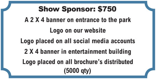 Show Sponsor $750