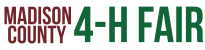 Madison County 4-H Fair - Horizontal Logo